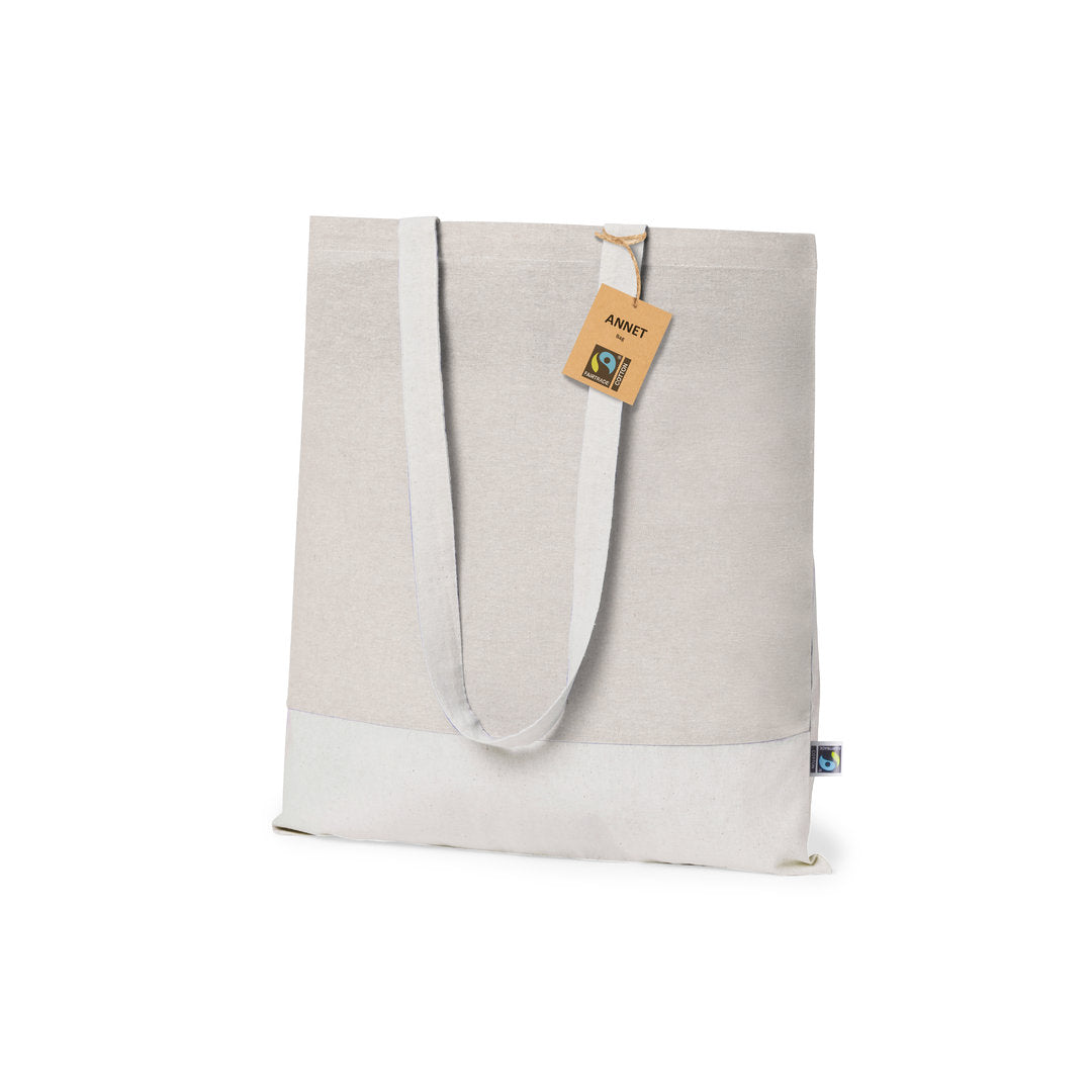 Tote bag bicolor algodón