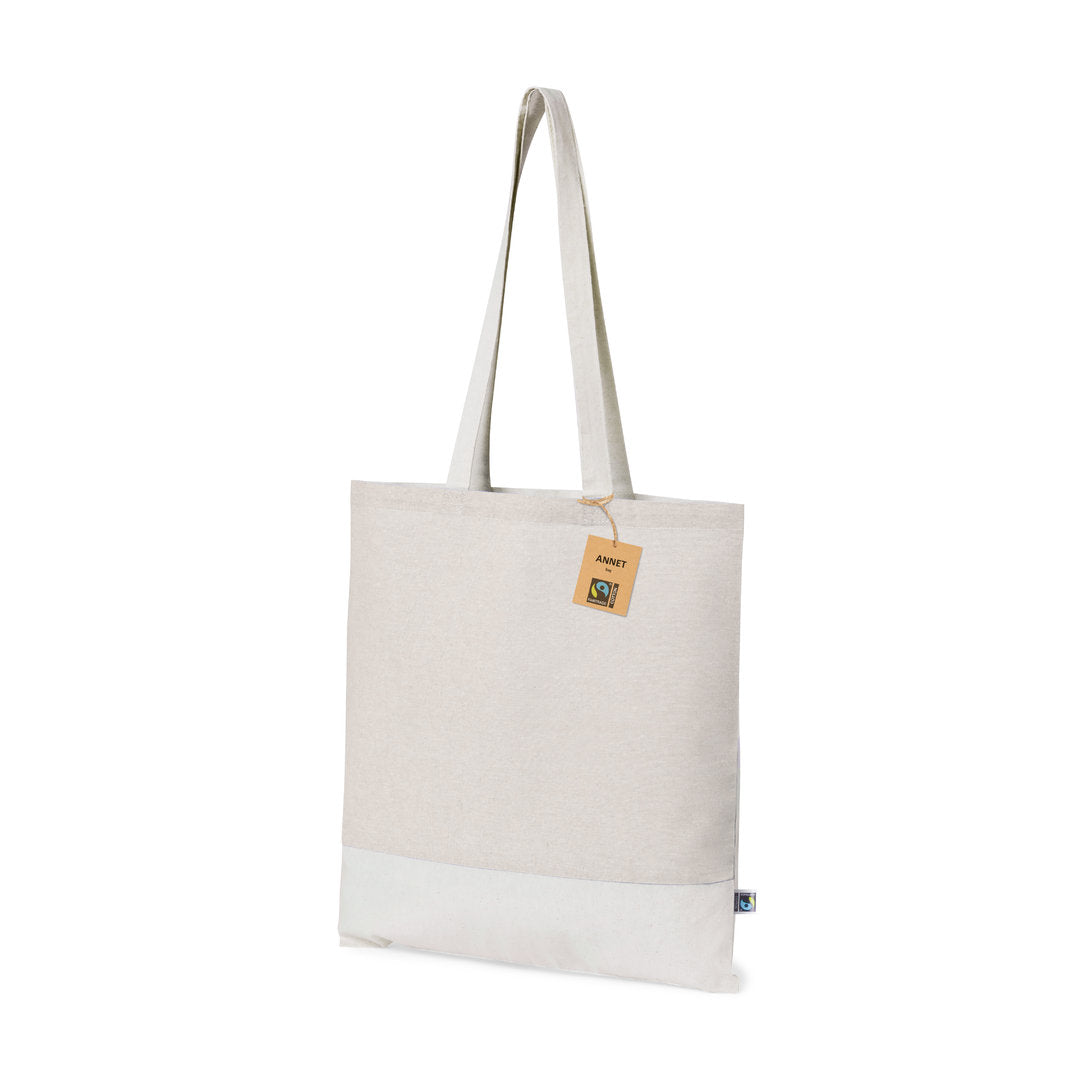 Tote bag bicolor algodón