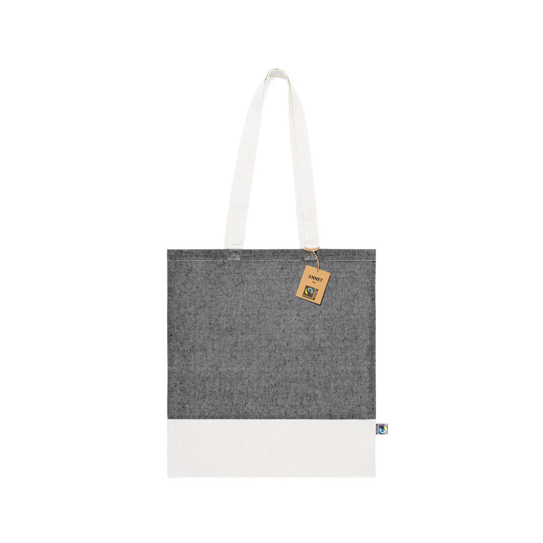 Tote bag bicolor algodón