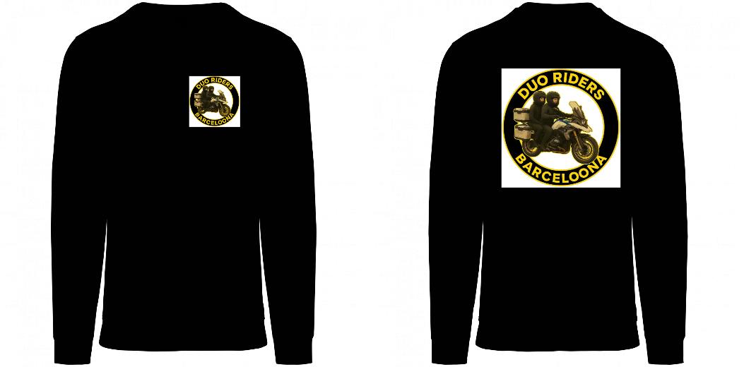 Sudadera básica cuello redondo