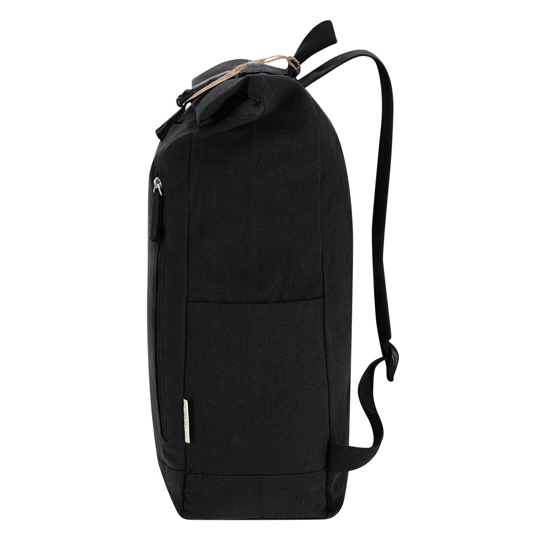 Mochila canvas minimalista