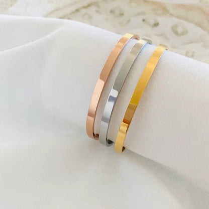 Brazalete muñeca acero grabado láser