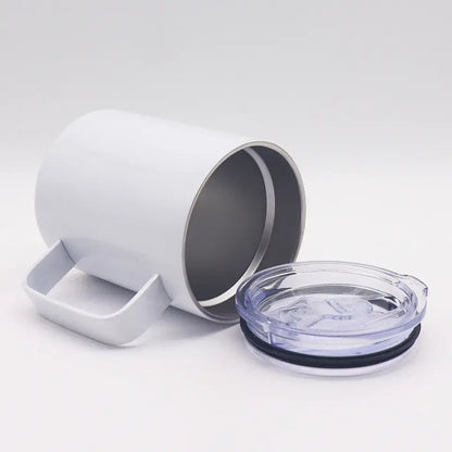 Taza viaje termo Inicial dorada flores