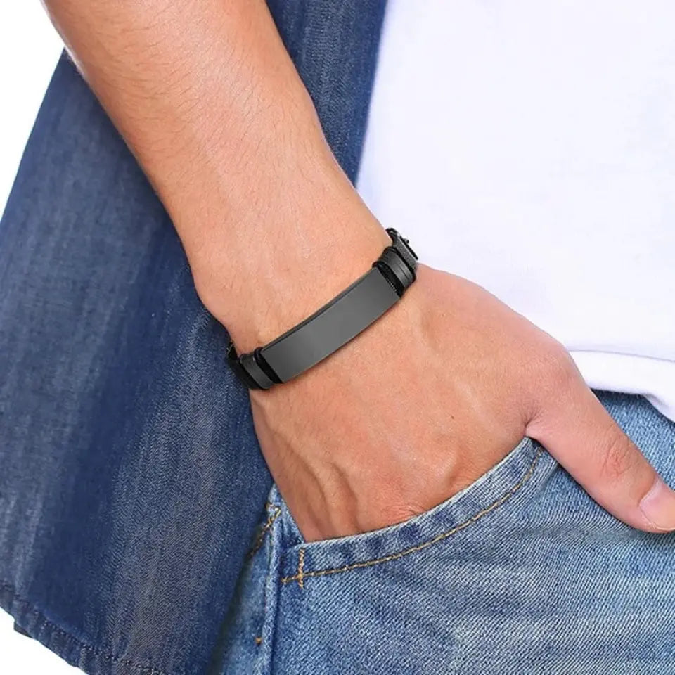 Pulsera correa acero inoxidable