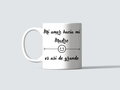 Tasse mit Spruch „Meine Liebe“ (anpassbar)