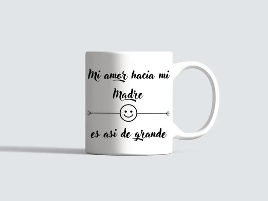 Taza frase mi amor personalizable