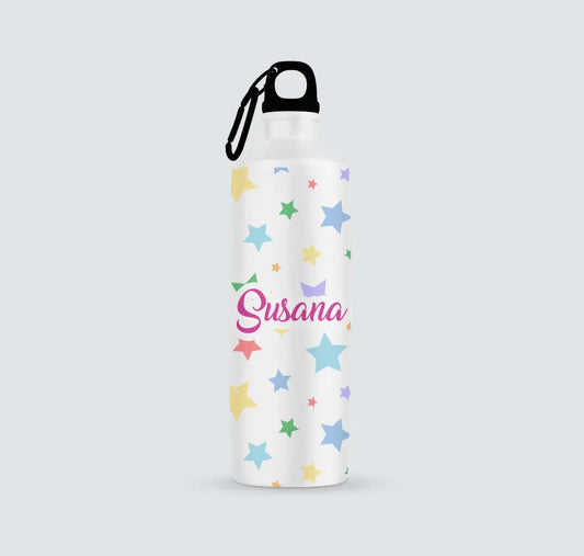 Flasche/Fass 800 ml Muster + Name