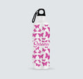 Flasche/Kanister 800 ml Schmetterlinge + Name