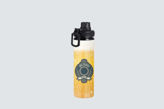Flasche/Fass 850 ml Bierdesign (individuell anpassbar)