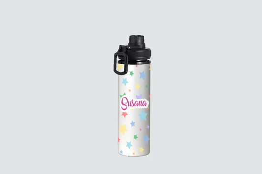 Flasche/Fass 850 ml Muster + Name