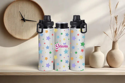 Flasche/Fass 850 ml Muster + Name