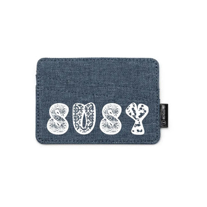 Tarjetero personalizado con nombre