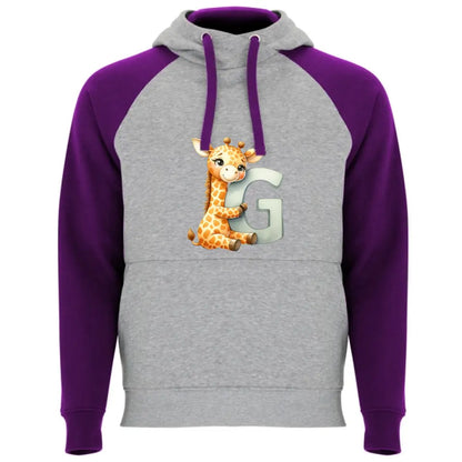 Sudadera unisex Badet infantil inicial con animales