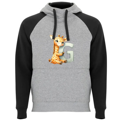 Sudadera unisex Badet infantil inicial con animales