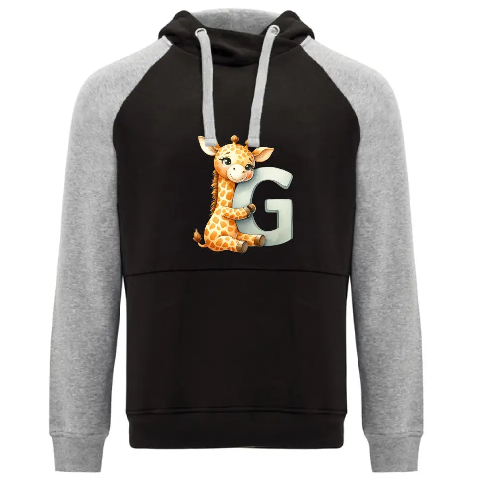 Sudadera unisex Badet infantil inicial con animales