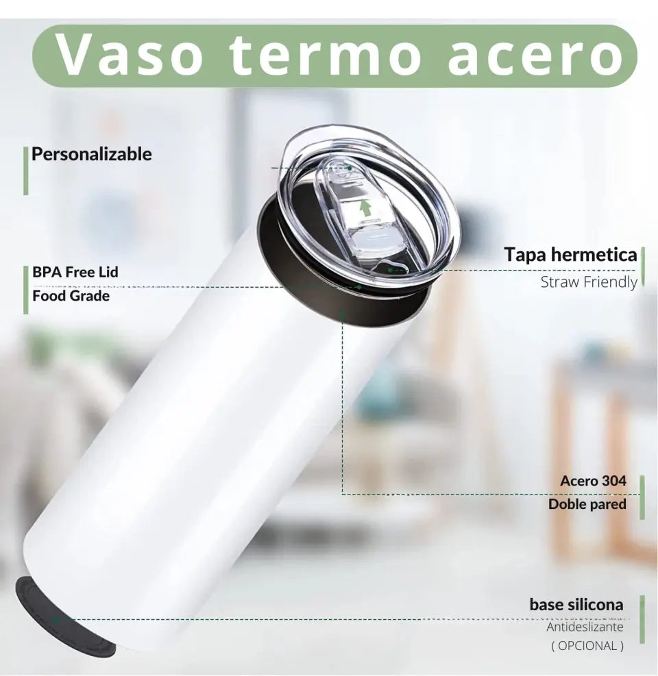 Vaso acero Monstruos