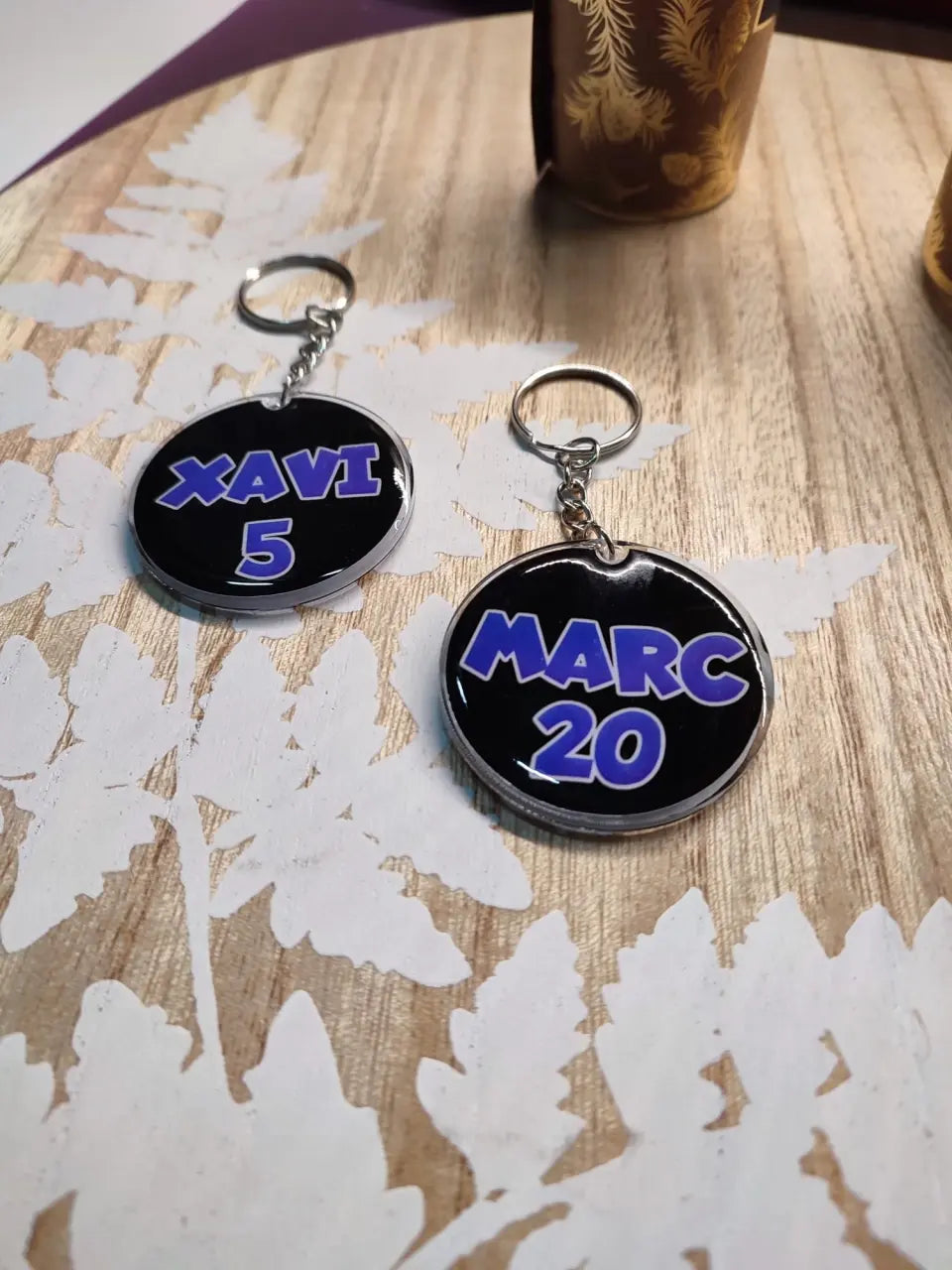 Llavero personalizado acrílico