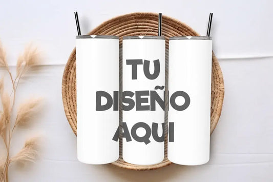 Vaso acero personalizado