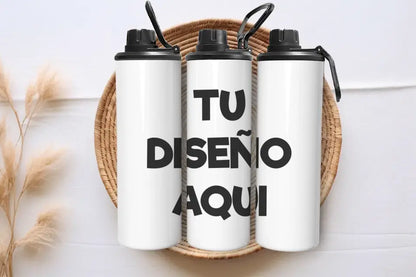 Vaso acero sport diseño personalizado