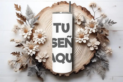 Vaso acero personalizado