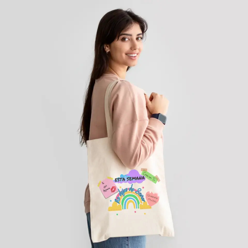 Tote bag Frase "no dejes de soñar"