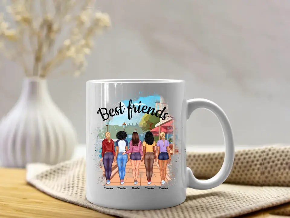 Taza mejores amigas