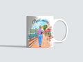 Taza madre e hijo/a personalizable