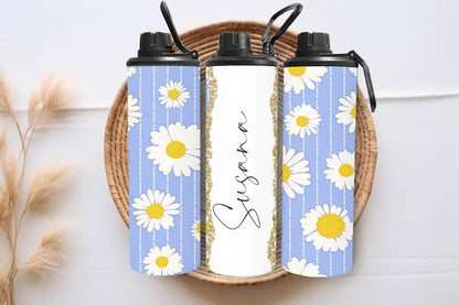 Vaso acero sport diseño con nombre
