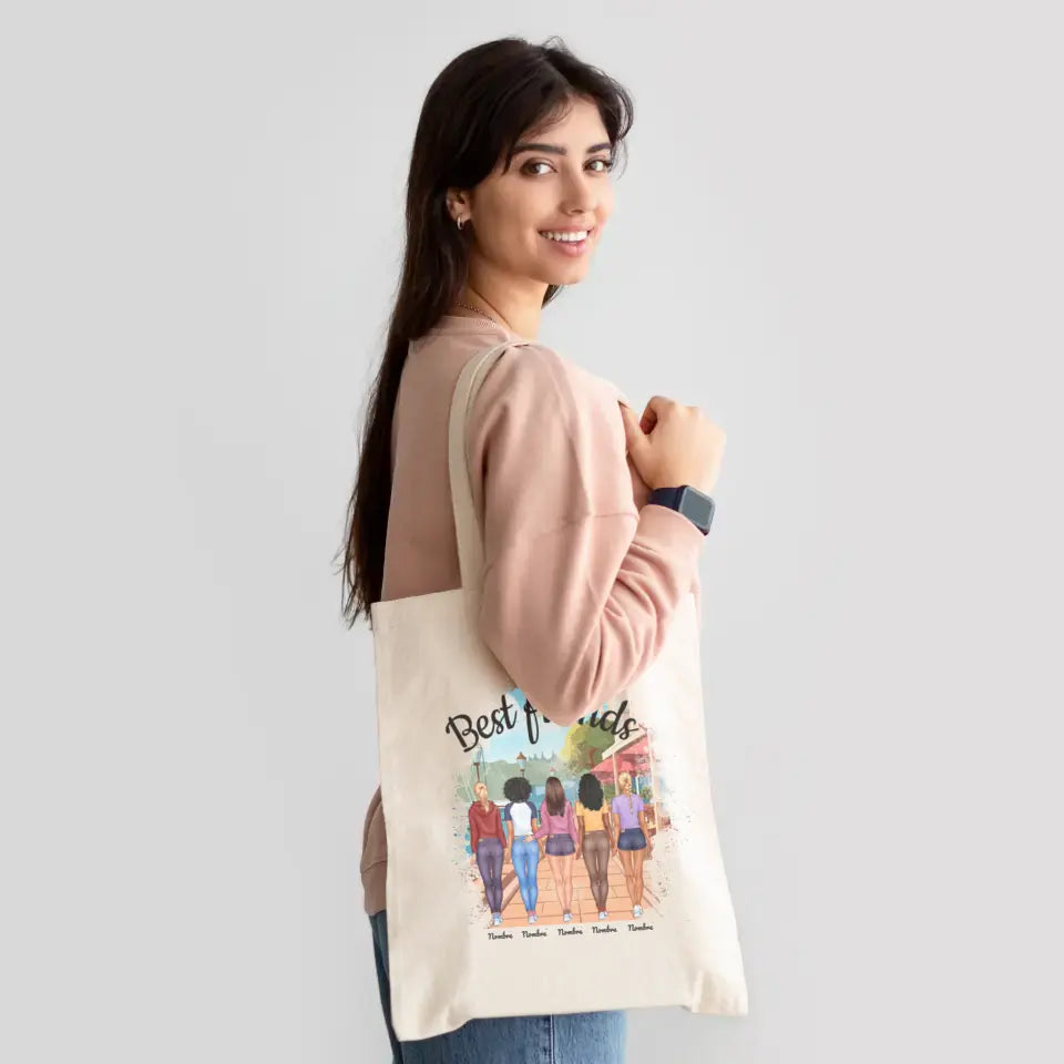 Tote Bag amigas personalizable