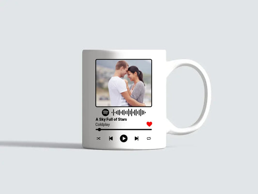 Taza reproductor con código
