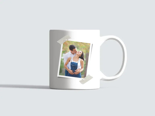 Taza foto calendario fecha