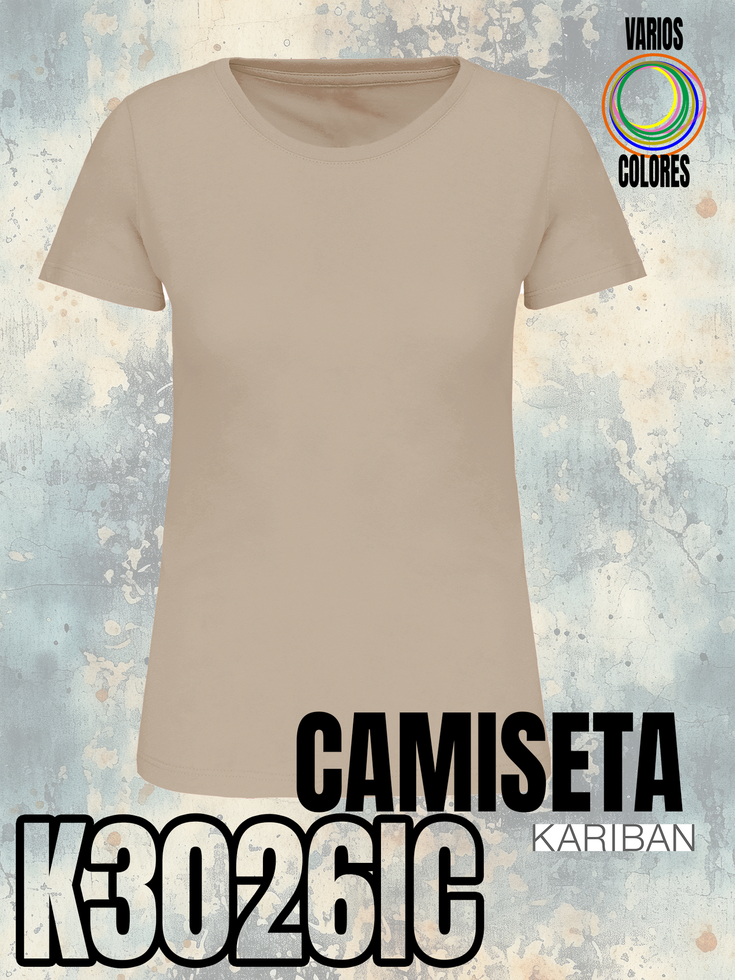 Camiseta Mujer K3026IC