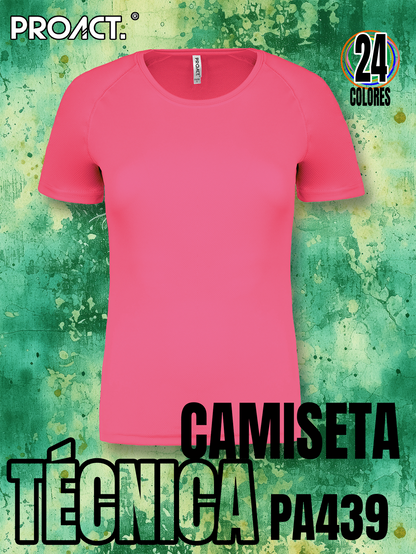 Camiseta deportiva mujer