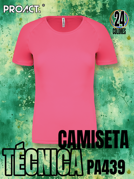 Camiseta deportiva mujer