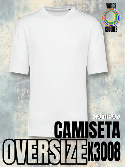 Camiseta oversize unisex