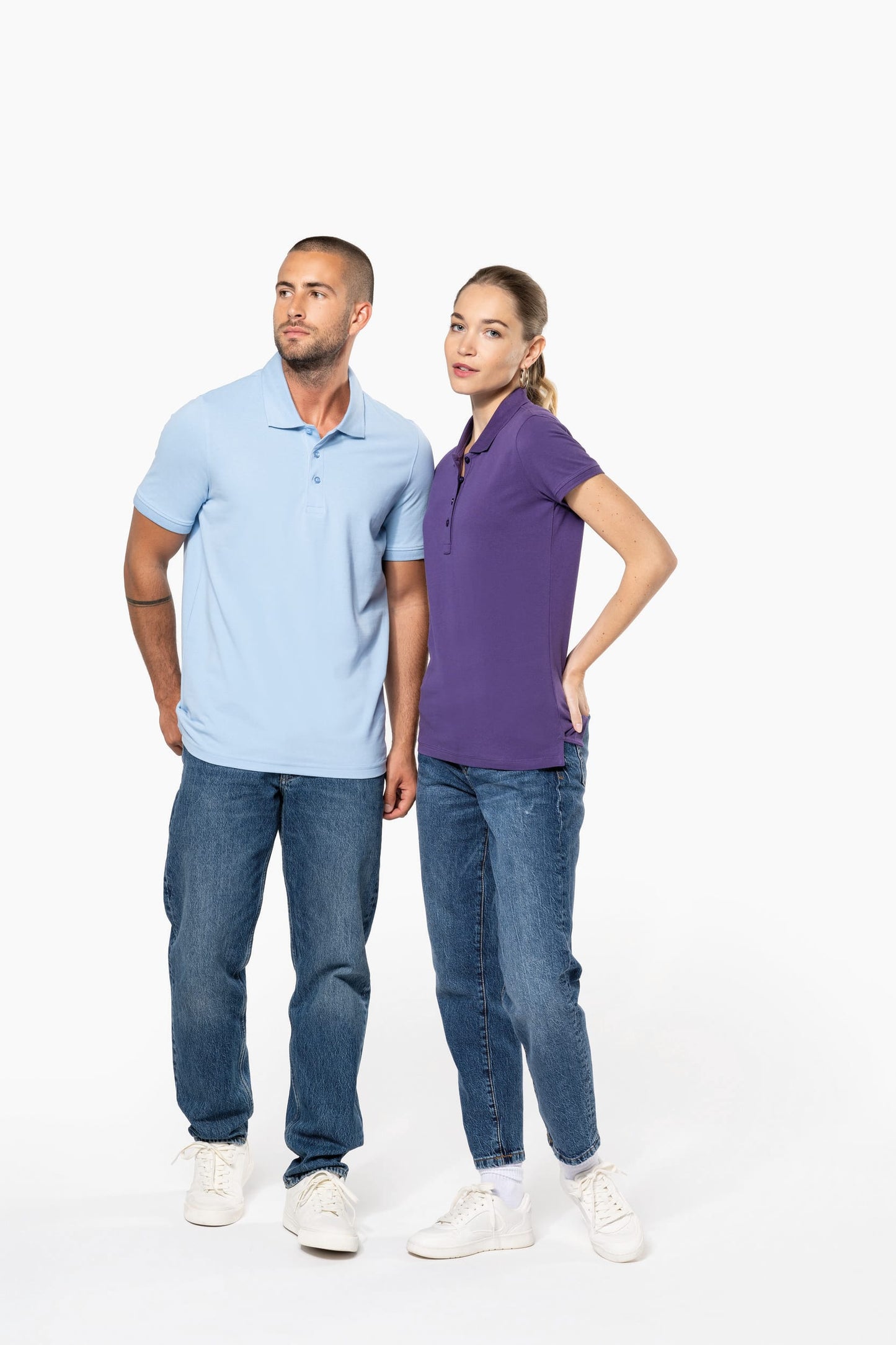 Polo hombre manga corta