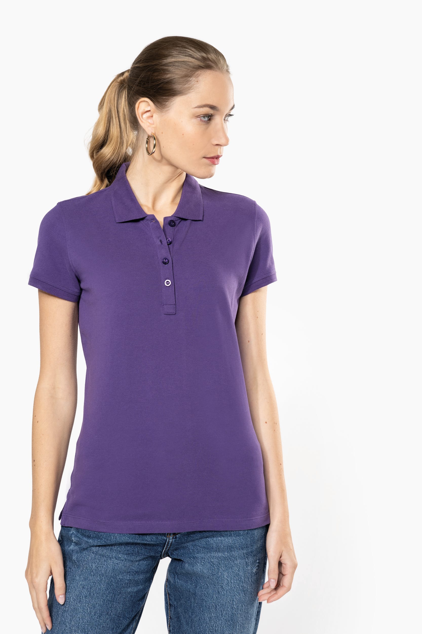 Polo piqué de manga corta