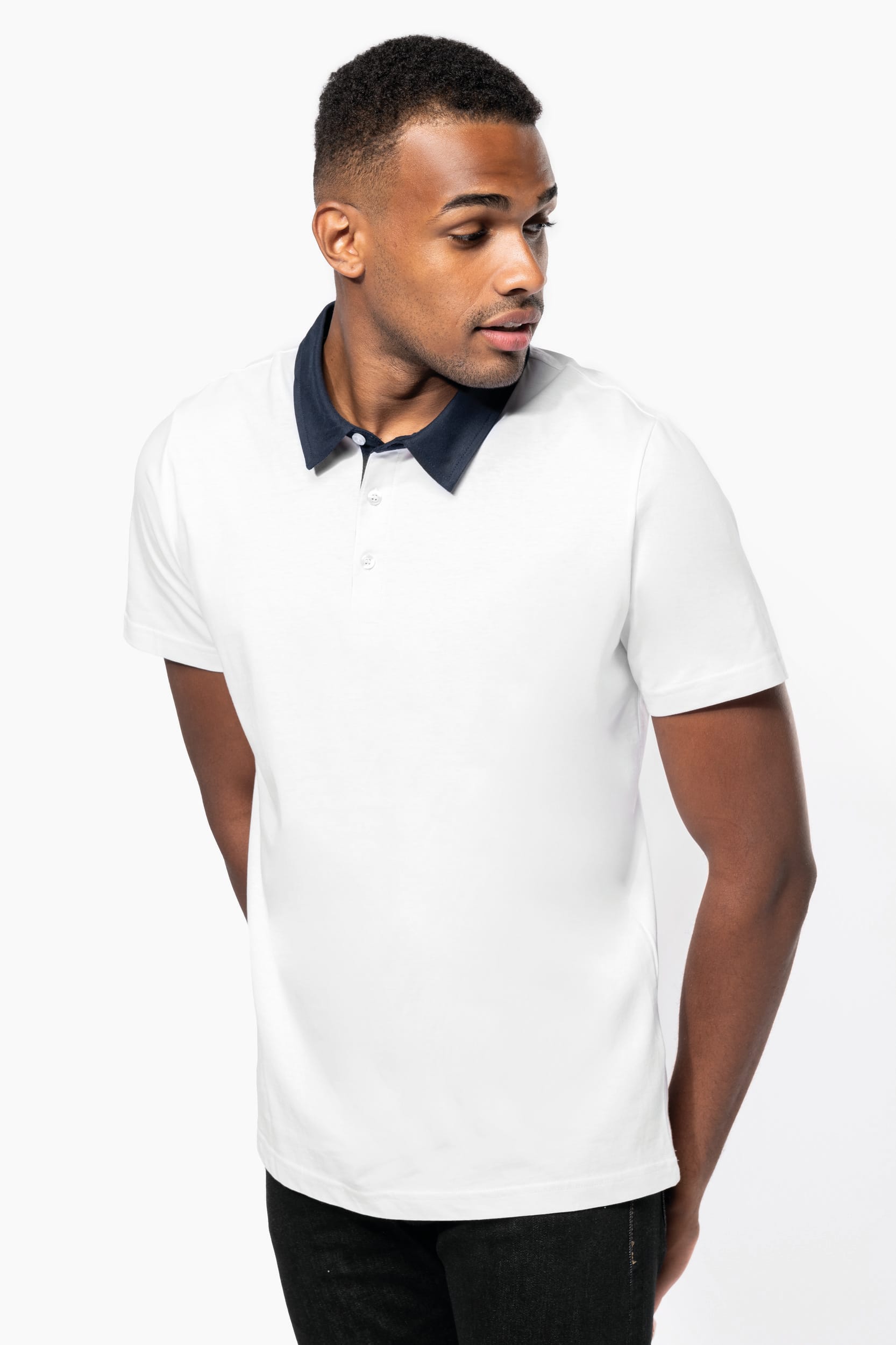Polo jersey bicolor