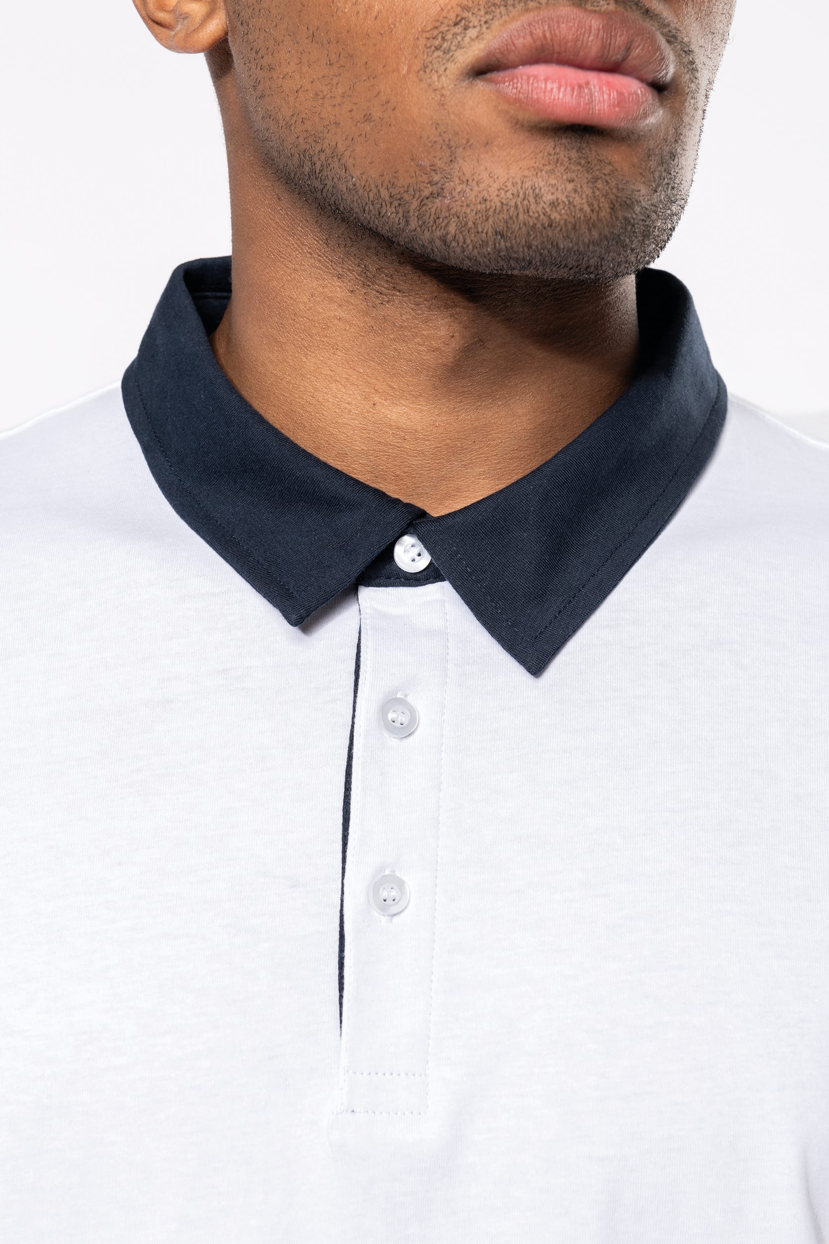 Polo jersey bicolor