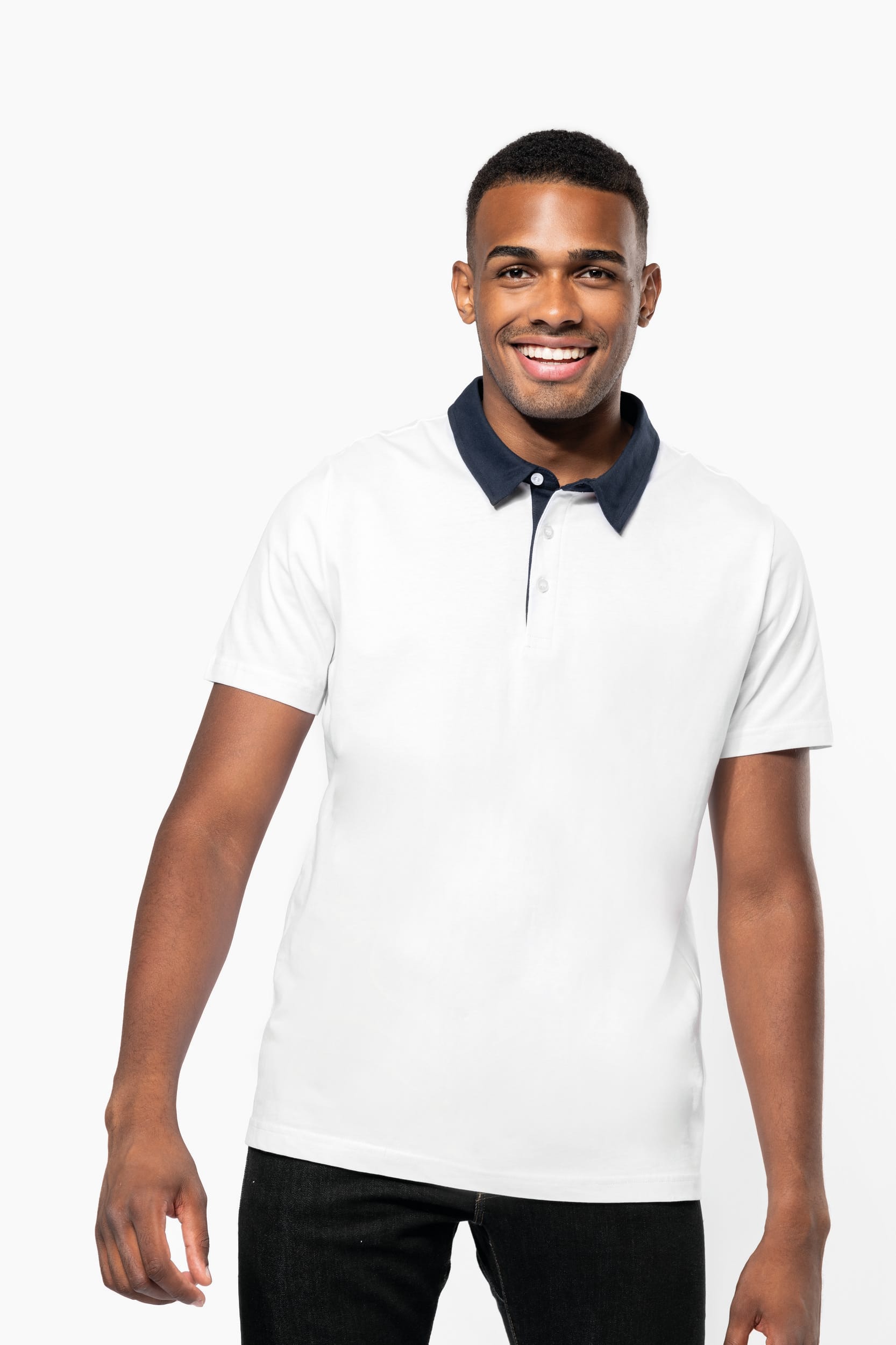 Polo jersey bicolor