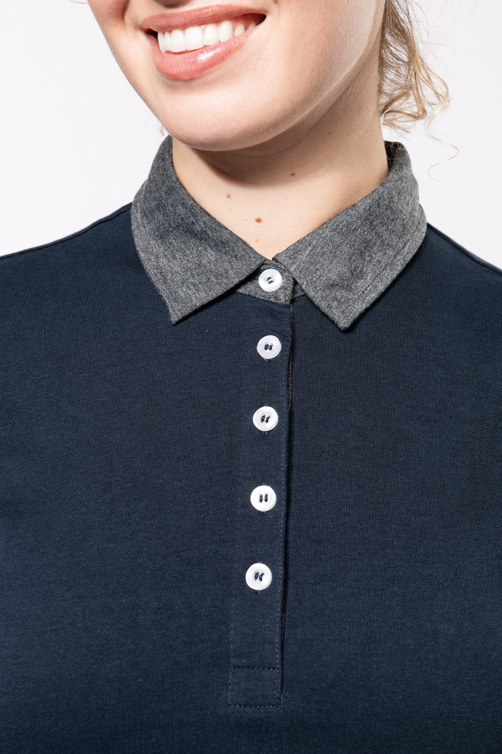 Polo jersey bicolor