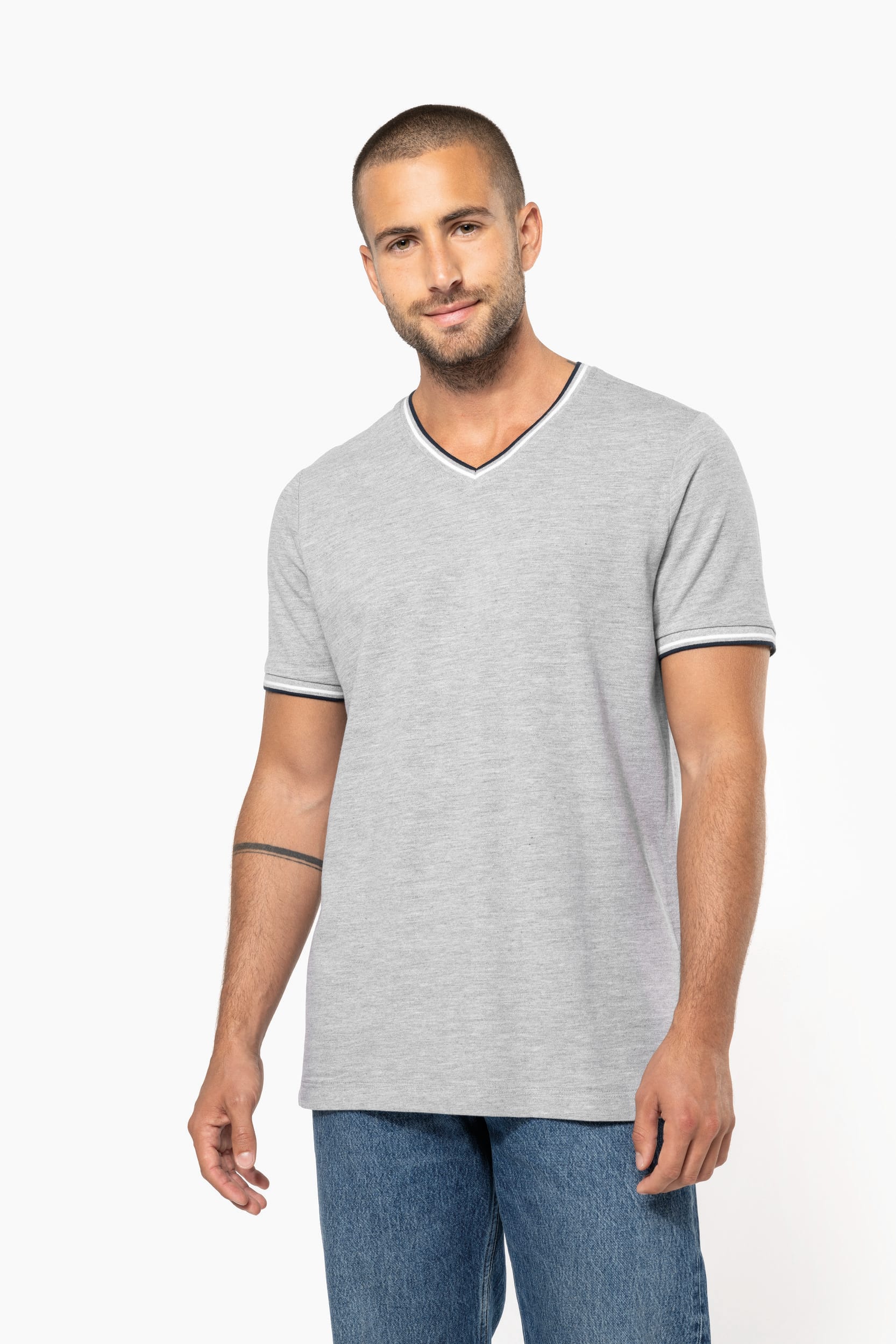 Camiseta punto pique pico