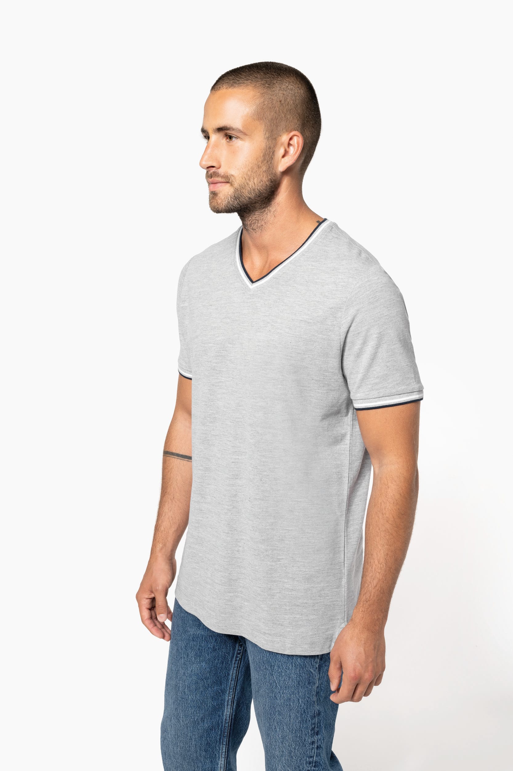 Camiseta punto pique pico
