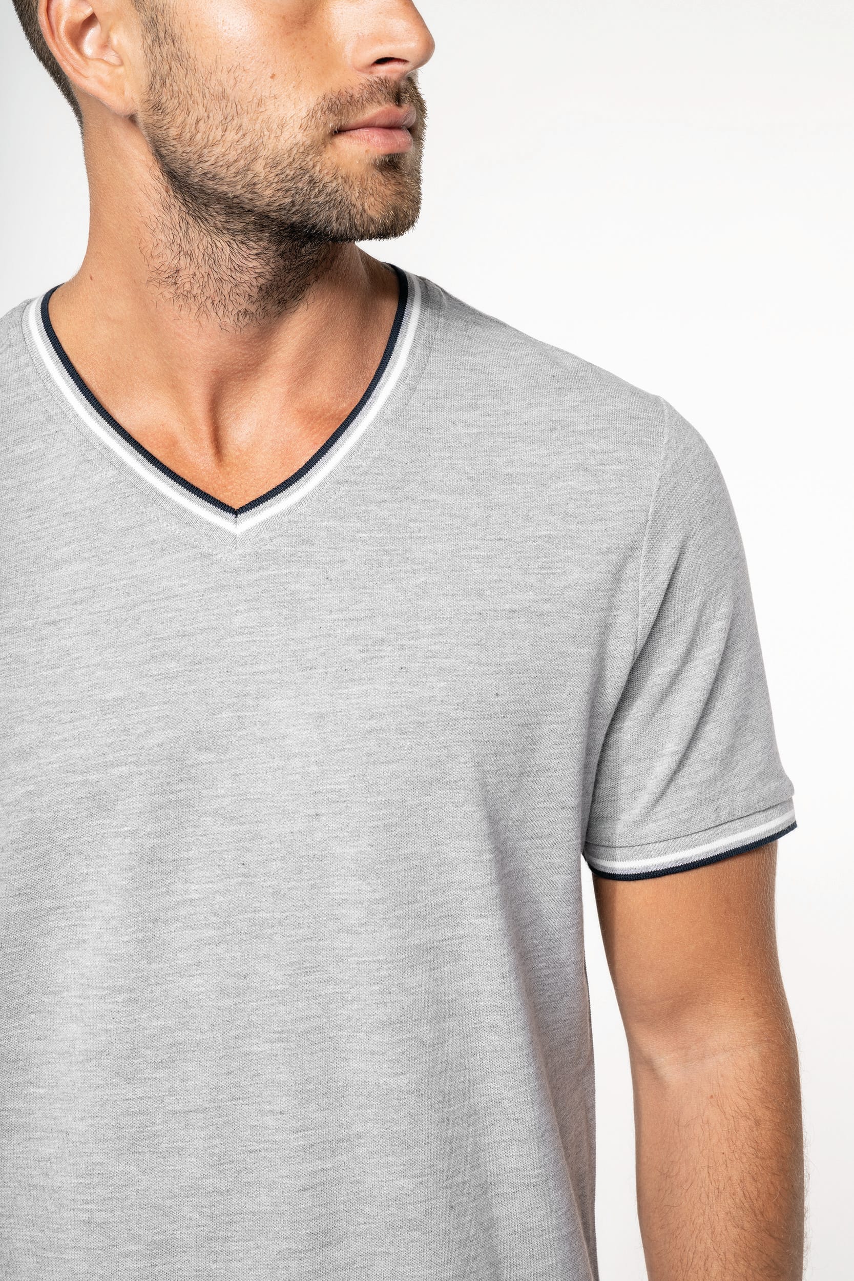 Camiseta punto pique pico