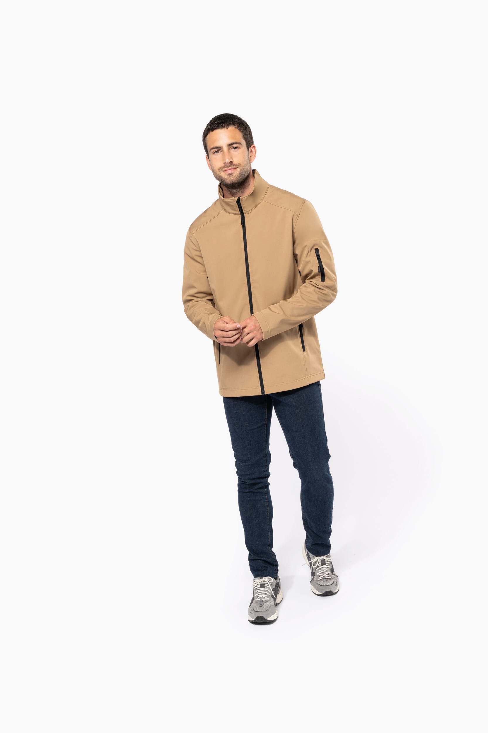 Chaqueta softshell hombre 3 capas