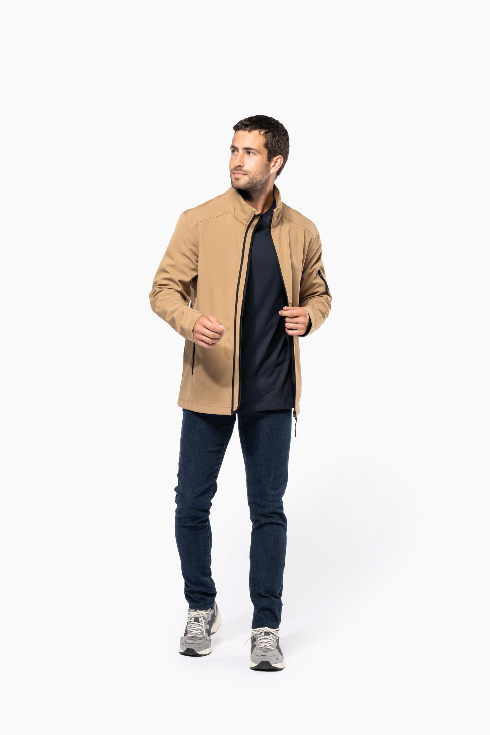 Chaqueta softshell hombre 3 capas