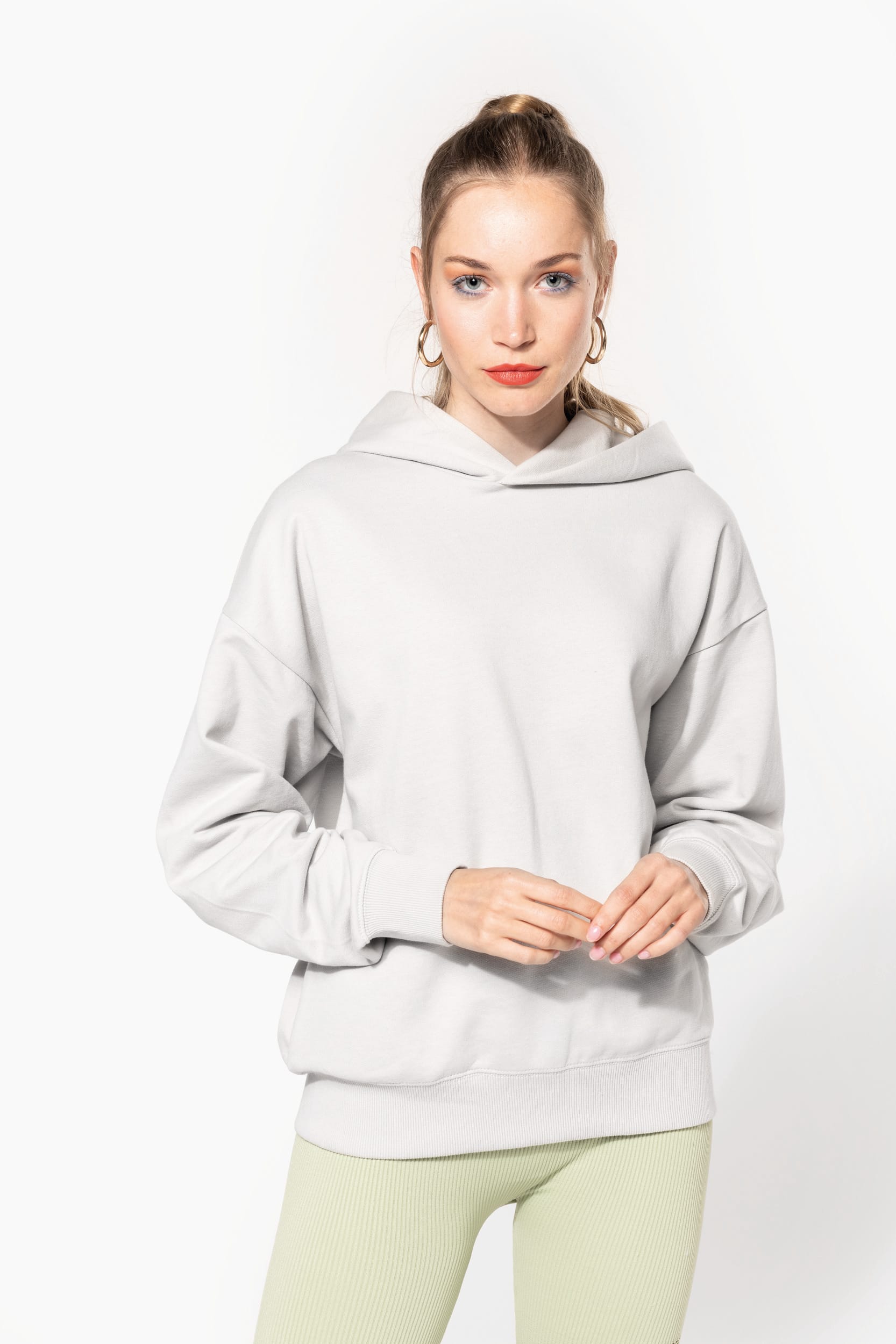 Sudadera de felpa oversize con capucha unisex