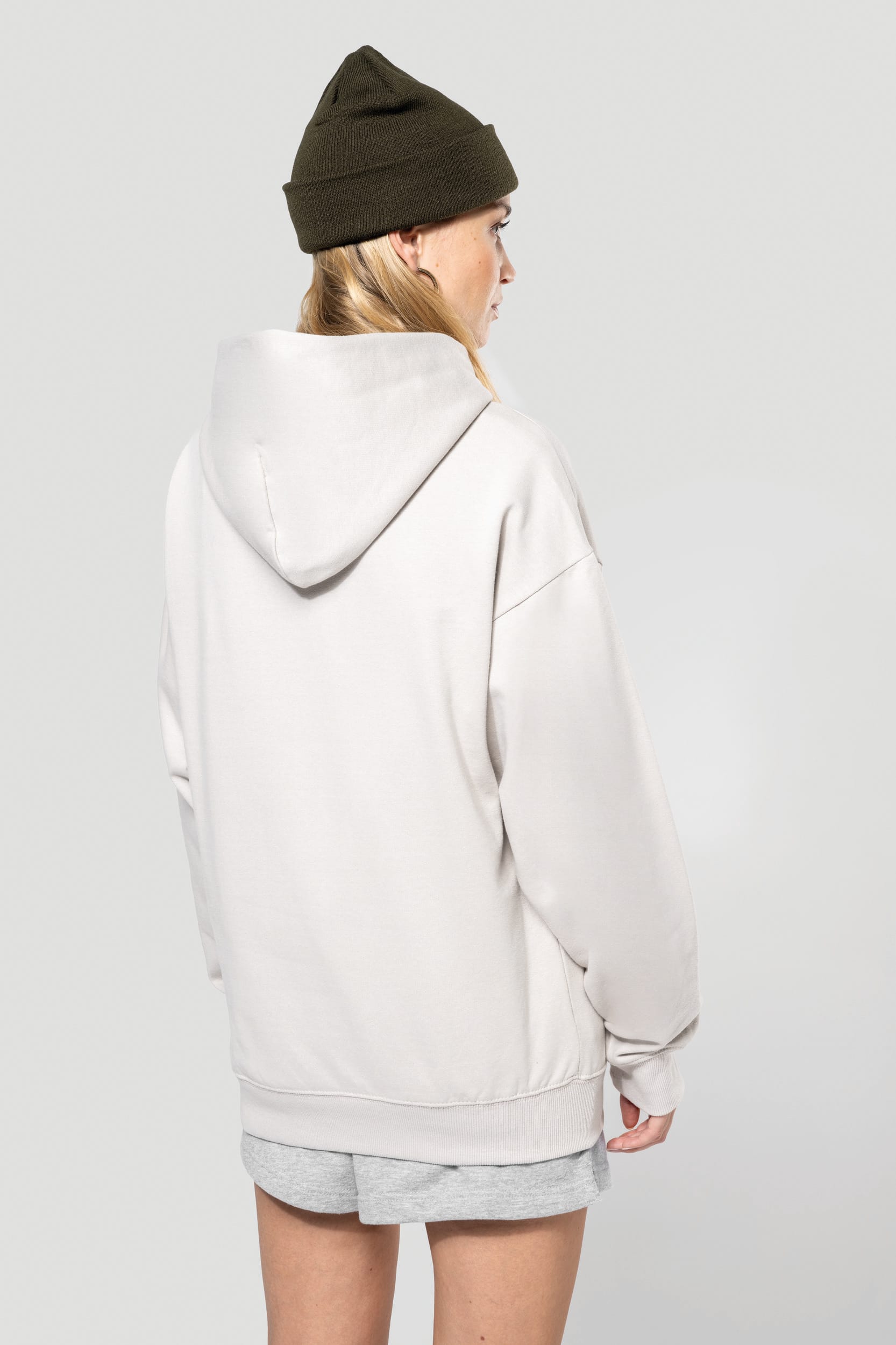 Sudadera de felpa oversize con capucha unisex