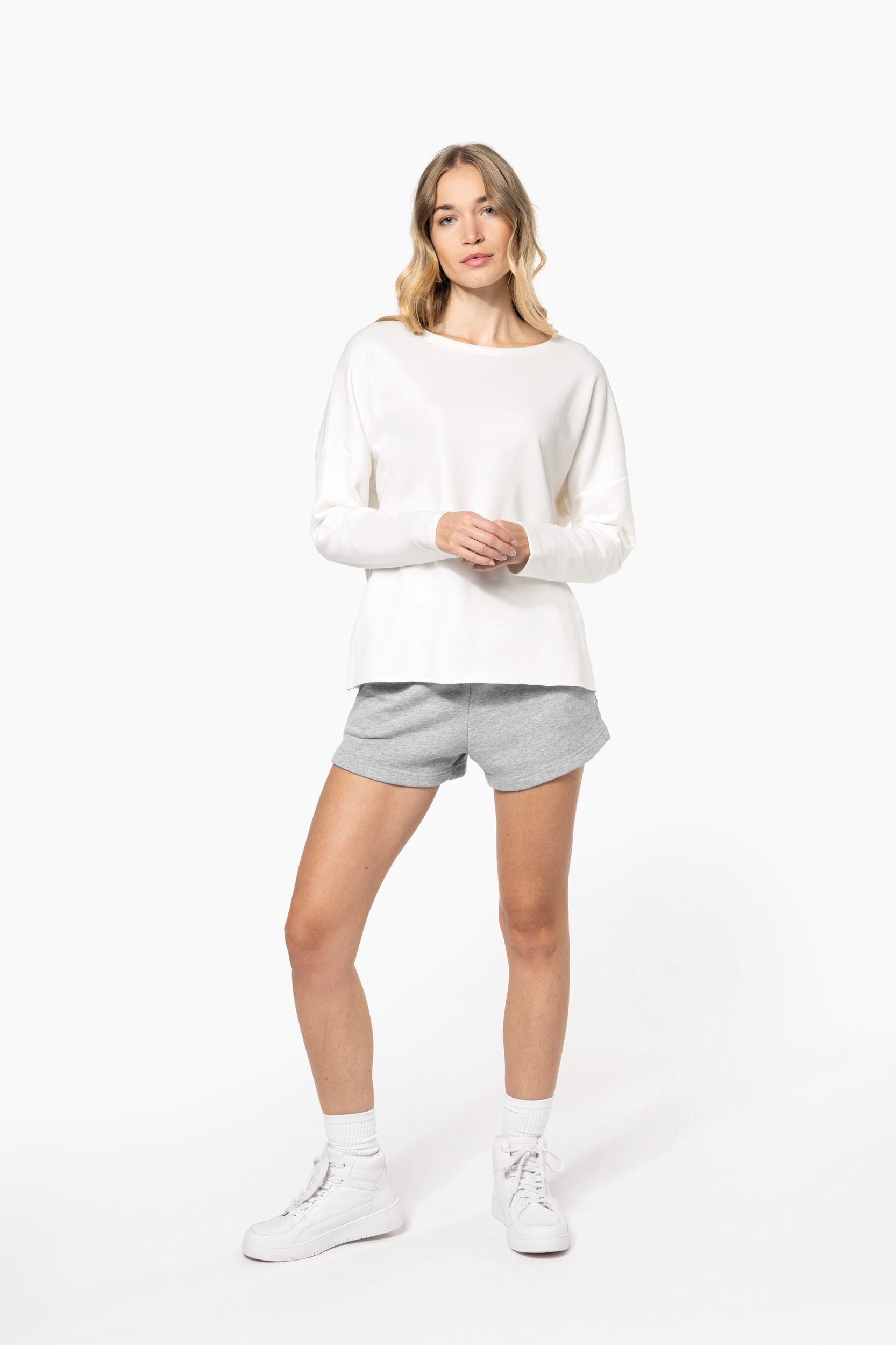Sudadera holgada de mujer