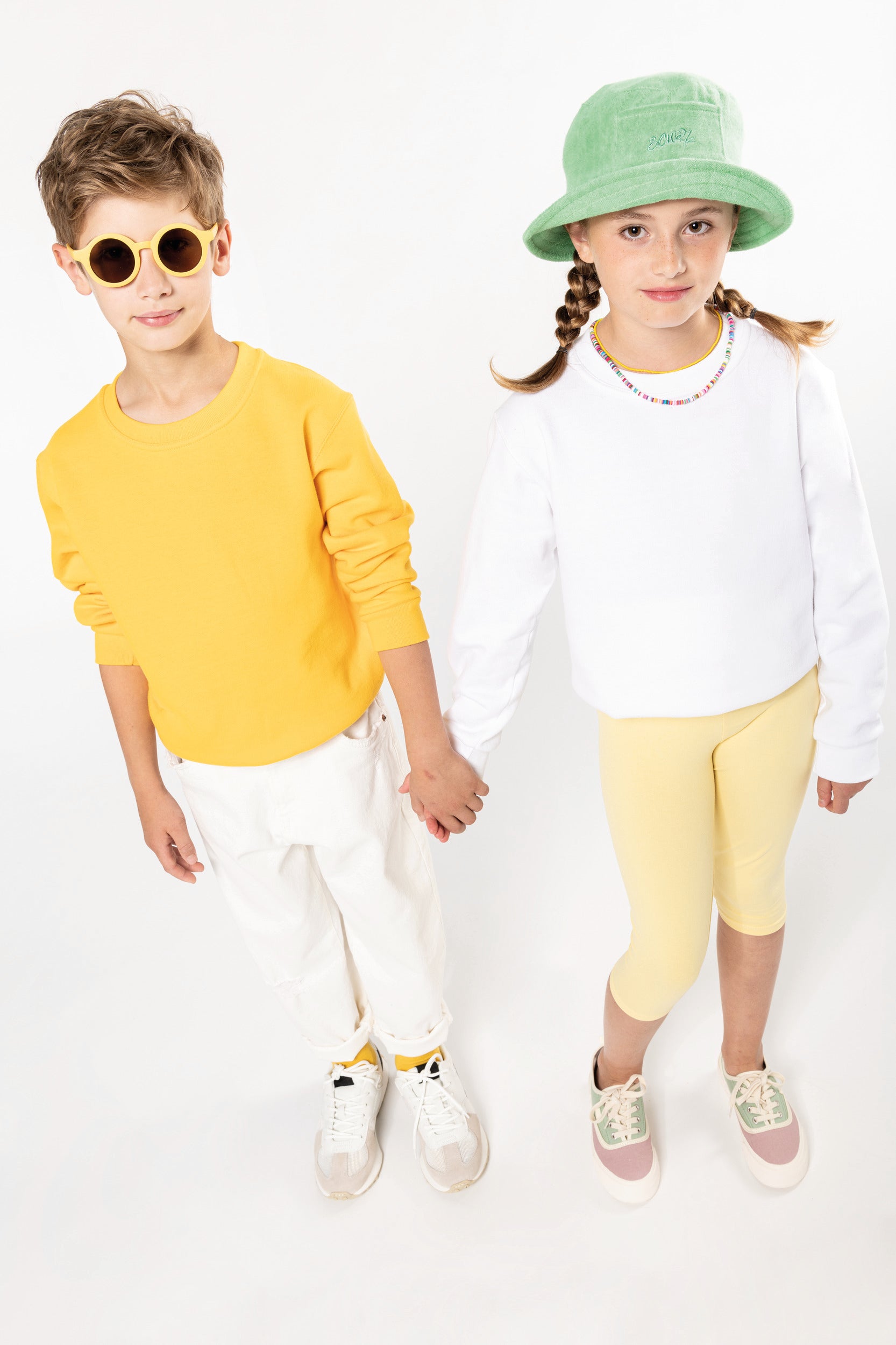 Sudadera cuello redondo niños